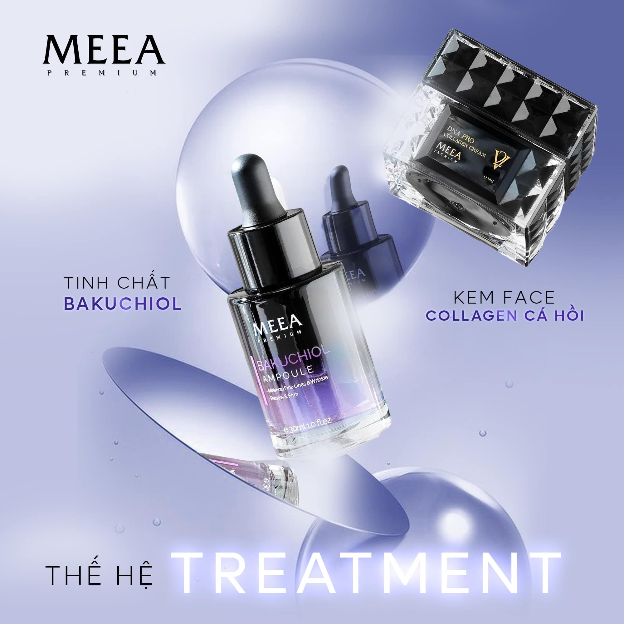 Combo Dưỡng Da Face Cá Hồi DNA Pro V2 Lớn + Serum Bakuchiol Ampoule V2 Lớn Meea Orgin Combo Dưỡng Da Face Cá Hồi DNA Pro V2 Lớn + Serum Bakuchiol Ampoule V2 Lớn Meea Orgin