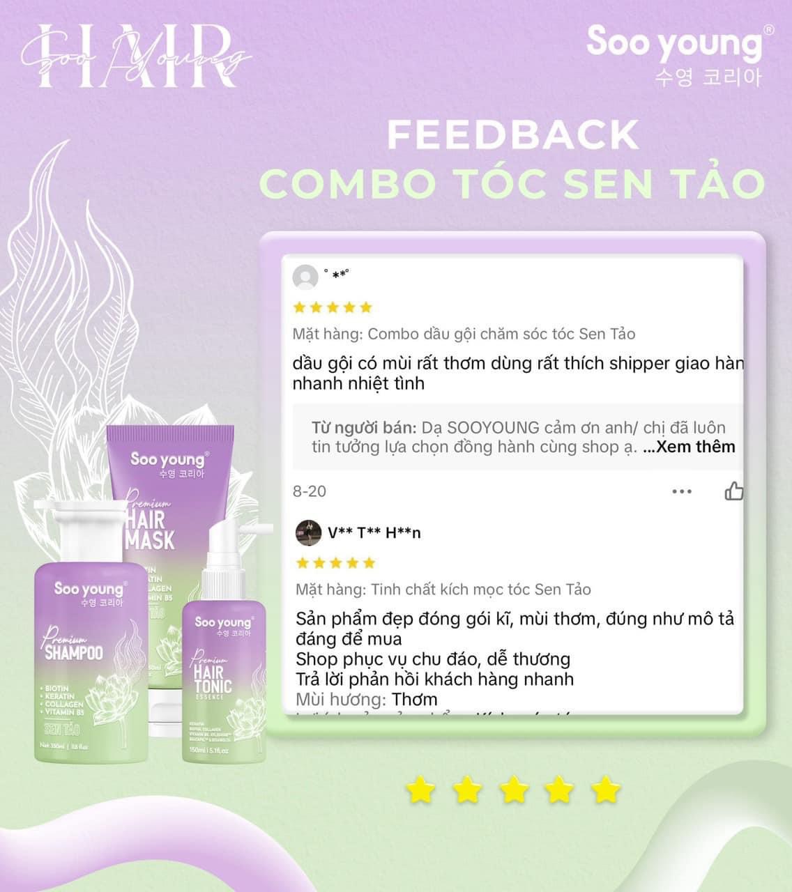 Chất lượng luôn là yếu tố hàng đầu mà SooYoung hướng đến để hục vụ cho cả các khách hàng khó tính nhất Chất lượng luôn là yếu tố hàng đầu mà SooYoung hướng đến để hục vụ cho cả các khách hàng khó tính nhất