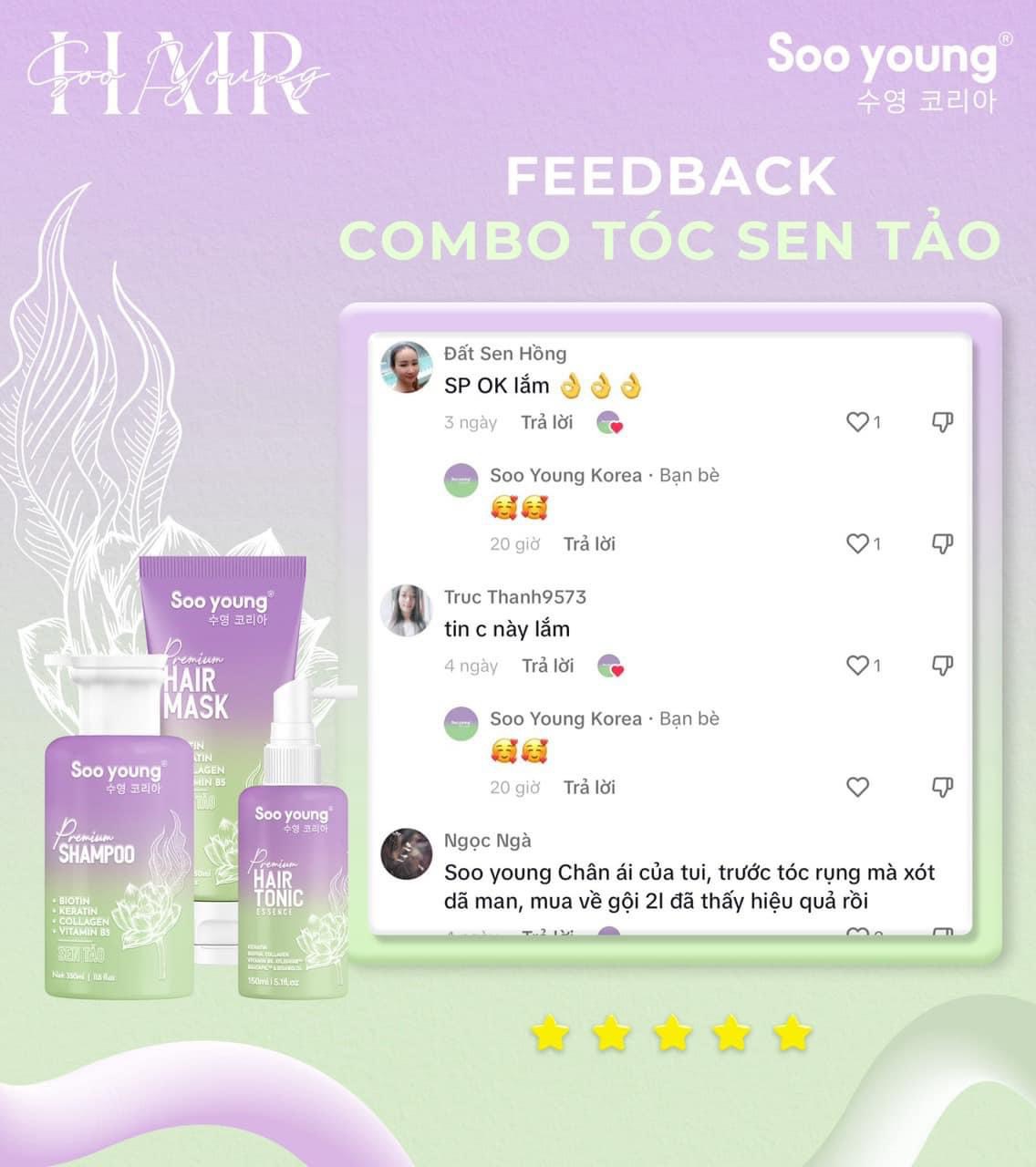 Chất lượng luôn là yếu tố hàng đầu mà SooYoung hướng đến để hục vụ cho cả các khách hàng khó tính nhất Chất lượng luôn là yếu tố hàng đầu mà SooYoung hướng đến để hục vụ cho cả các khách hàng khó tính nhất