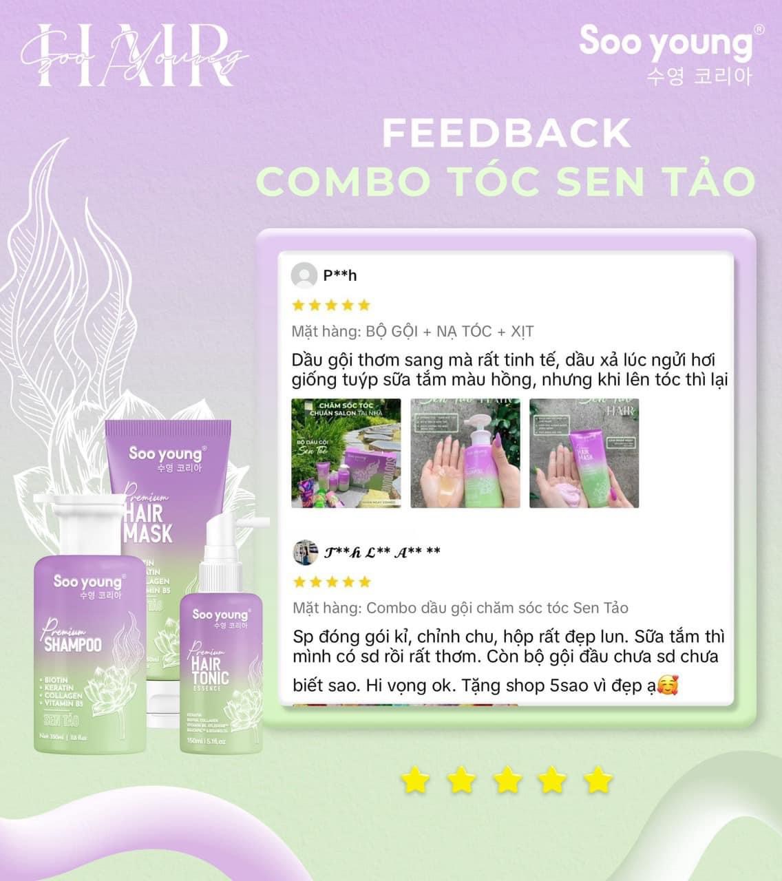 Chất lượng luôn là yếu tố hàng đầu mà SooYoung hướng đến để hục vụ cho cả các khách hàng khó tính nhất Chất lượng luôn là yếu tố hàng đầu mà SooYoung hướng đến để hục vụ cho cả các khách hàng khó tính nhất