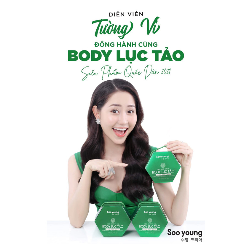 Kem Body Lục Tảo Soo Young Kem Body Lục Tảo Soo Young