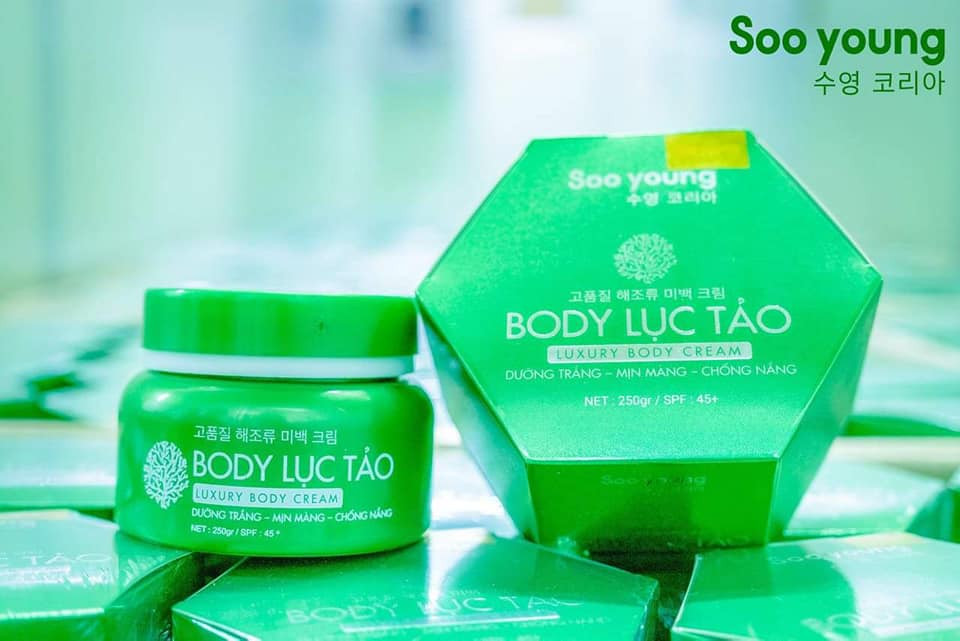Kem Body Lục Tảo Soo Young Kem Body Lục Tảo Soo Young