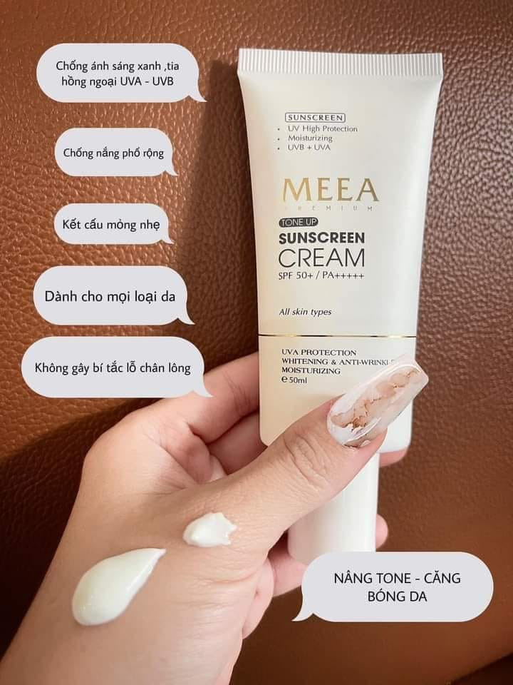 KEM CHỐNG NẮNG MEEA PHỔ RỘNG BẢO VỆ LÀN DA TOÀN DIỆN KEM CHỐNG NẮNG MEEA PHỔ RỘNG BẢO VỆ LÀN DA TOÀN DIỆN