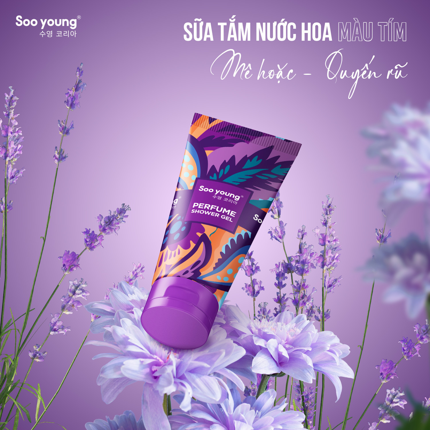 Combo 3 Chai Sữa Tắm Nước Hoa Soo Young Combo 3 Chai Sữa Tắm Nước Hoa Soo Young