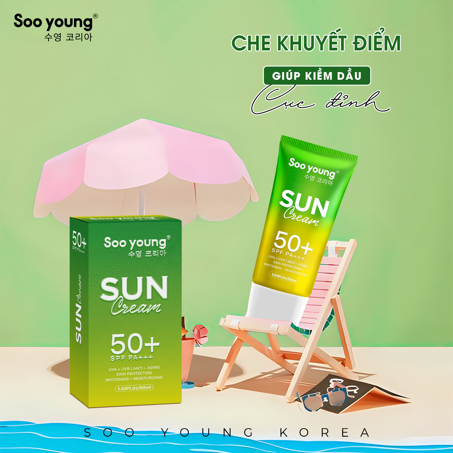 Kem Chống Nắng Soo Young