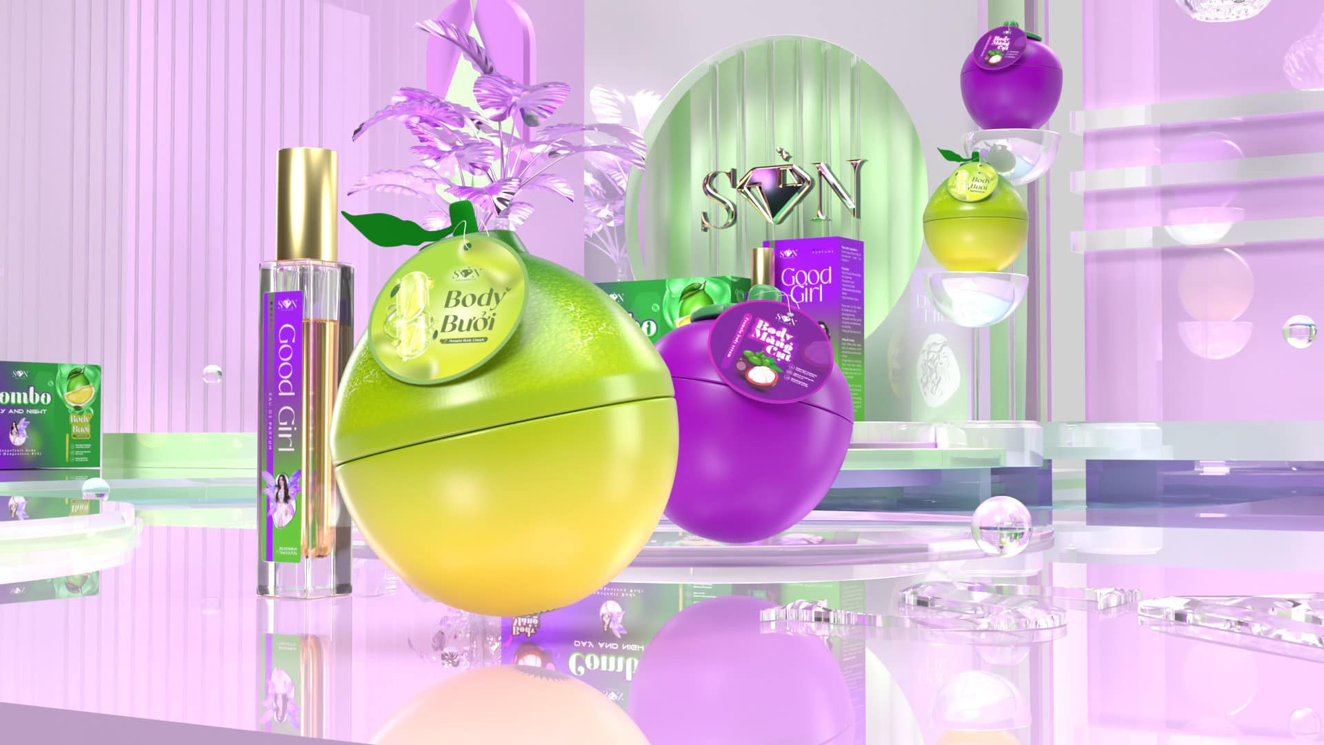 COMBO BODY BƯỞI & MĂNG CỤT COMBO BODY BƯỞI & MĂNG CỤT