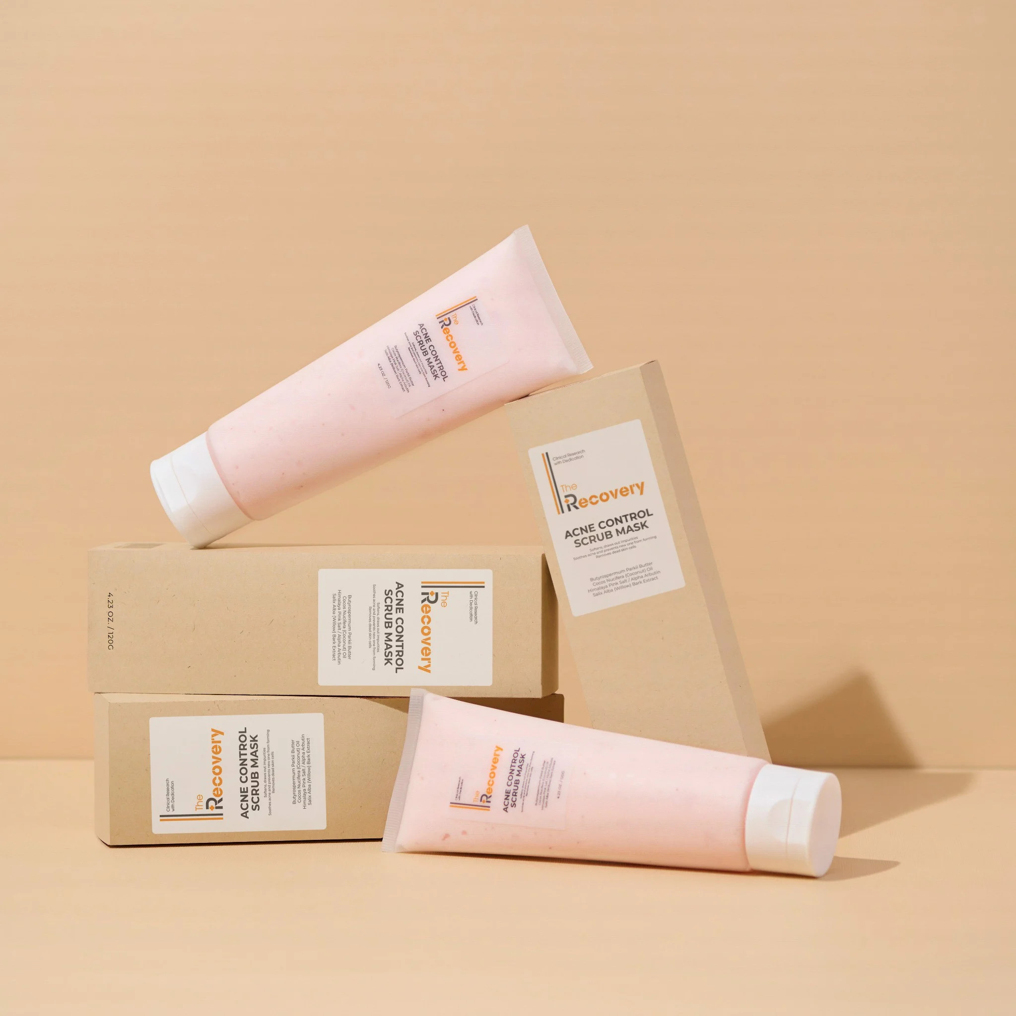 Tẩy tế bào chết da mặt giúp ngừa mụn sáng da The Recovery Acne Control Mask 120ml Tẩy tế bào chết da mặt giúp ngừa mụn sáng da The Recovery Acne Control Mask 120ml