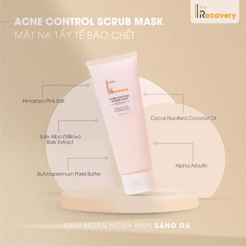 The recovery - acne control scrub mask The recovery - acne control scrub mask