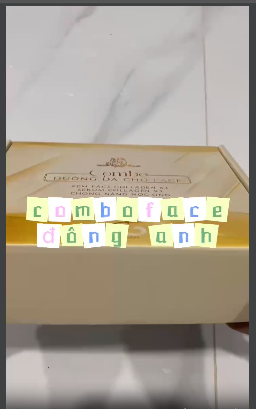 combo Face Đông Anh tại kho ANN