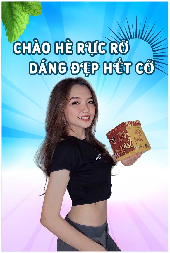 Chào hè rực rỡ dáng đẹp hết cỡ cùng cà phê sâm
