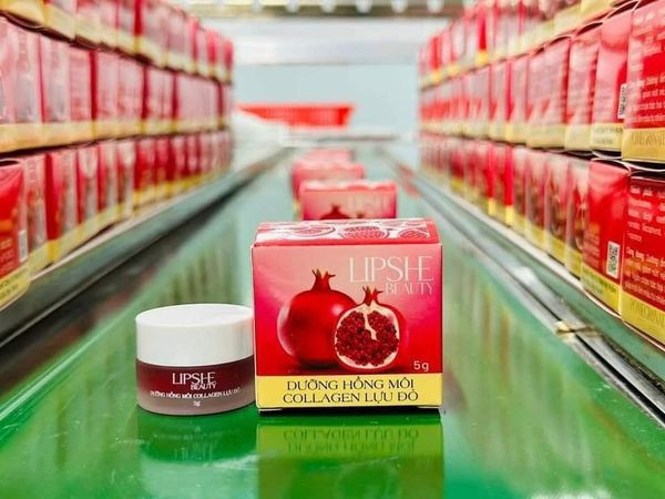 Em dưỡng hồng môi lựu đỏ LIPSHE BEAUTY Em dưỡng hồng môi lựu đỏ LIPSHE BEAUTY