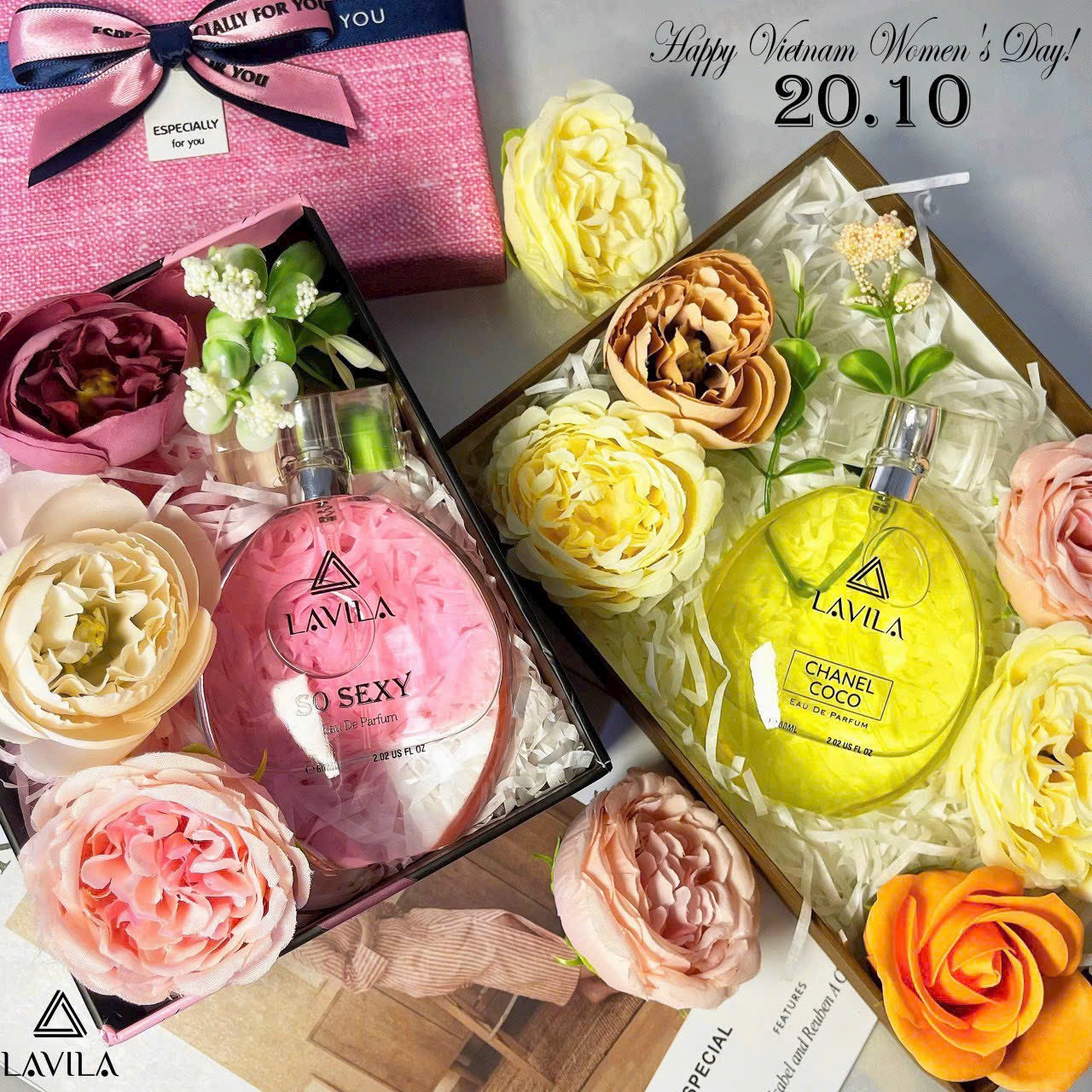 Siêu phẩm nước hoa LAVILA dành quà tặng cho thầy cô 20/11 và người thân yêu Siêu phẩm nước hoa LAVILA dành quà tặng cho thầy cô 20/11 và người thân yêu