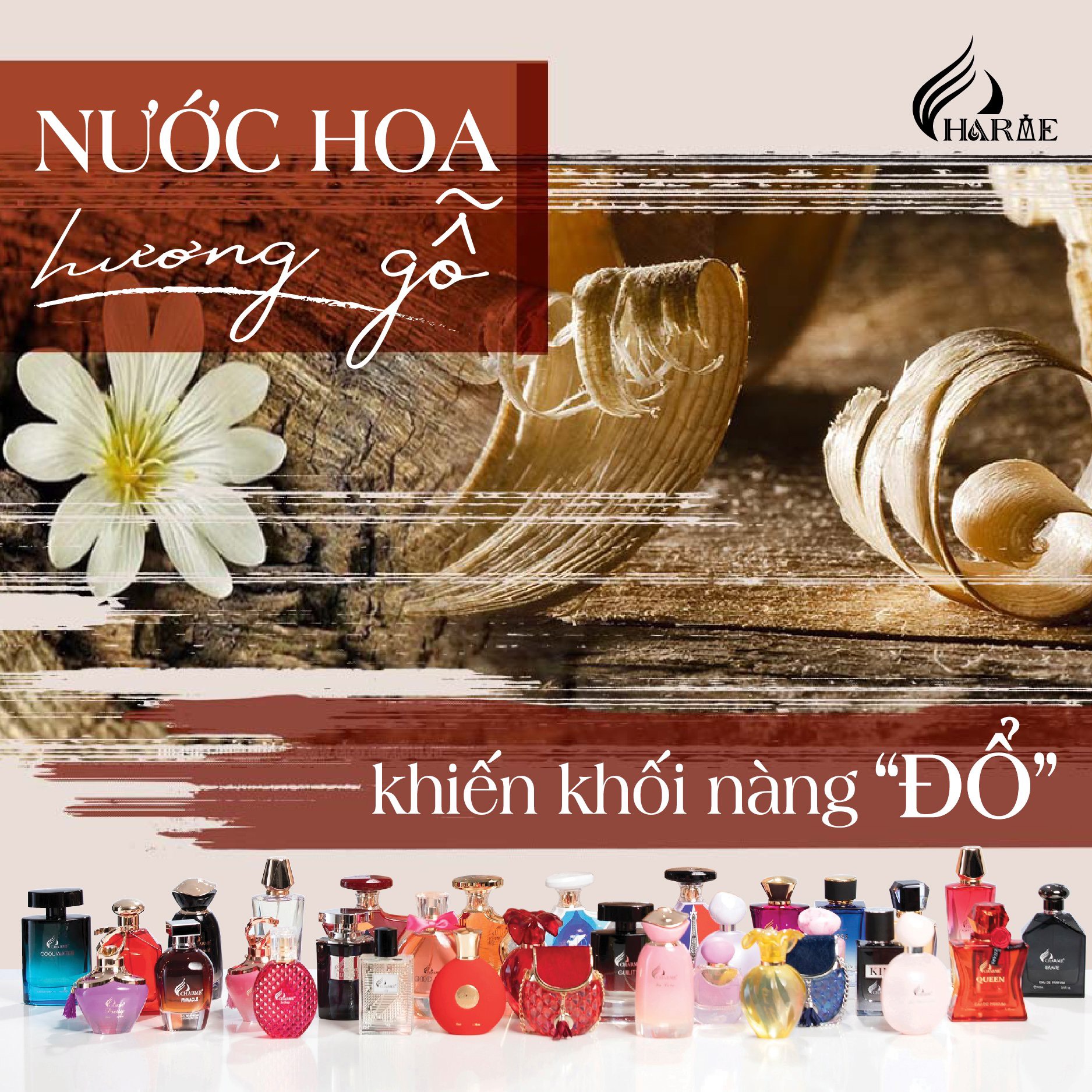 Cá tính với nước hoa hương gỗ dành cho nam giới