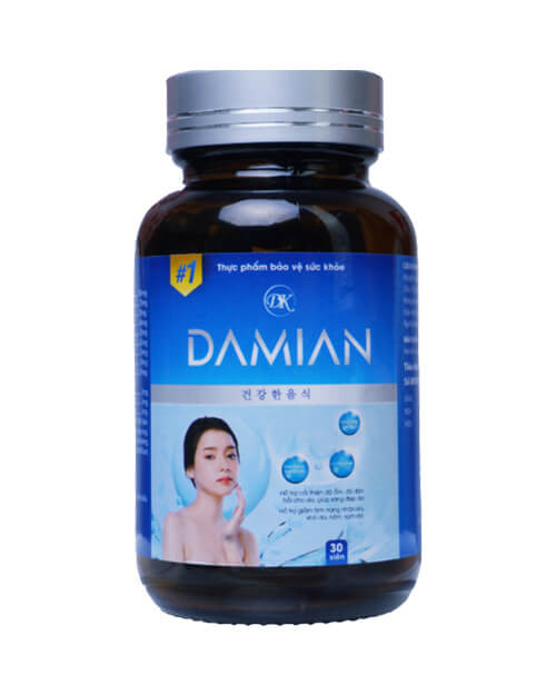 Viên uống trắng da Damian Viên uống trắng da Damian