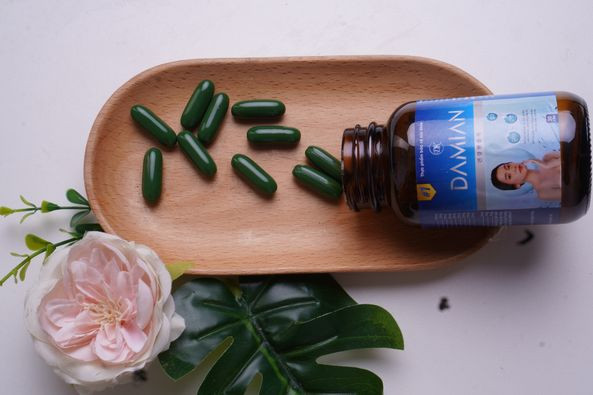 Viên uống trắng da Damian Viên uống trắng da Damian