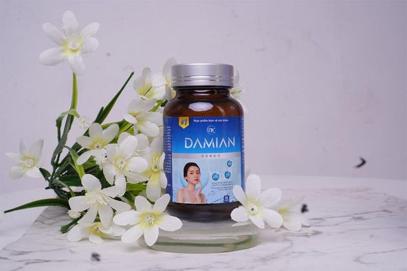 Viên uống trắng da Damian Viên uống trắng da Damian