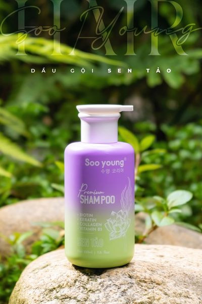 Combo Gội Xả Xịt Tóc Sen Tảo Soo Young Combo Gội Xả Xịt Tóc Sen Tảo Soo Young