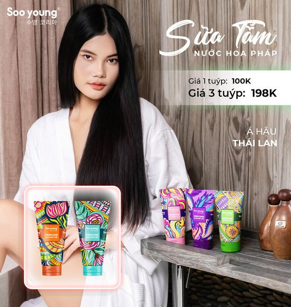 Sữa Tắm Nước Hoa Soo Young Sữa Tắm Nước Hoa Soo Young