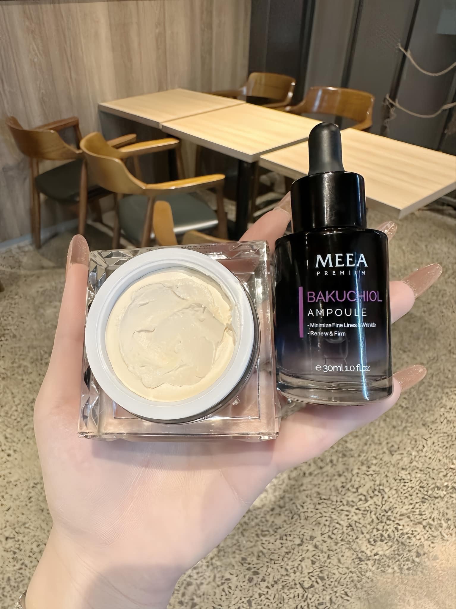 Combo Dưỡng Da Face Cá Hồi DNA Pro V2 Lớn + Serum Bakuchiol Ampoule V2 Meea Orgin Combo Dưỡng Da Face Cá Hồi DNA Pro V2 Lớn + Serum Bakuchiol Ampoule V2 Meea Orgin