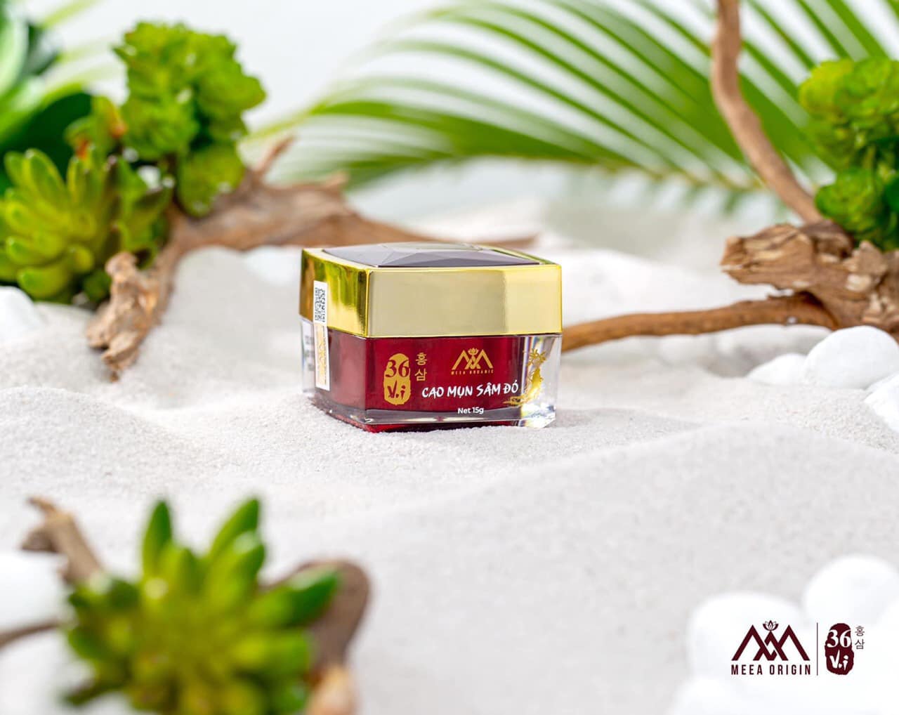 Combo Cao Mụn Sâm Đỏ và Serum Cốt Thảo Dược 36 vị Meea Organic Combo Cao Mụn Sâm Đỏ và Serum Cốt Thảo Dược 36 vị Meea Organic