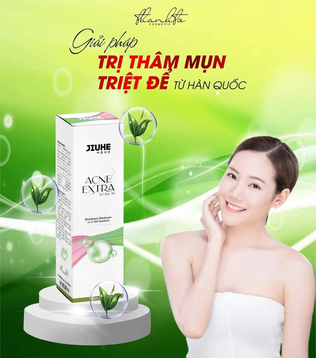 Combo giảm mụn kem Face Rau Má Centella Ance Jiuhe và Serum Acne ExTra Thanh Tô Cosmetic Combo giảm mụn kem Face Rau Má Centella Ance Jiuhe và Serum Acne ExTra Thanh Tô Cosmetic