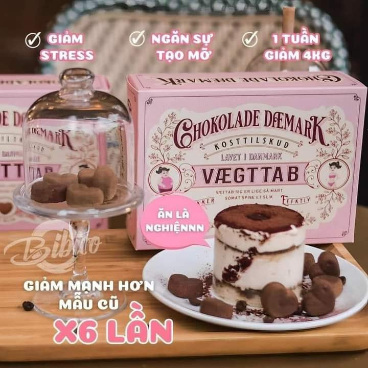 Kẹo Socola giảm cân Chokolade ăn uống tẹt ga mà không lo béo nhá