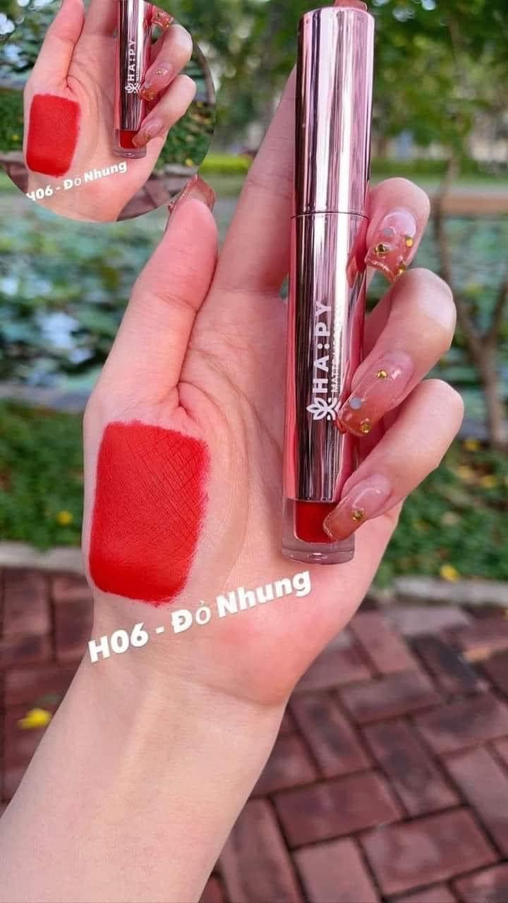 U mê không lối thoát với bảng màu son Hapy nhà mình U mê không lối thoát với bảng màu son Hapy nhà mình