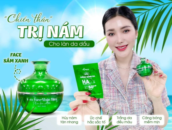 Kem Face Nhân Sâm Xanh N Collagen Phiên Bản Cải Tiến Kem Face Nhân Sâm Xanh N Collagen Phiên Bản Cải Tiến