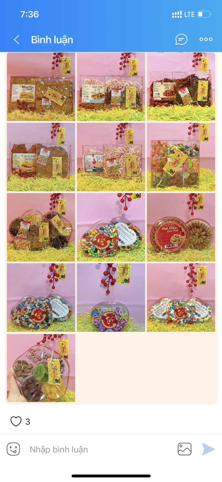 Chính thức lên dây cót mùa Tết 2024 Nhà em sẵn hàng quần áo, mỹ phẩm, bao lì xì, đồ ăn vặt, đồ ăn biếu tết, đồ ăn gói giỏ quà, đồ khô tết Chính thức lên dây cót mùa Tết 2024 Nhà em sẵn hàng quần áo, mỹ phẩm, bao lì xì, đồ ăn vặt, đồ ăn biếu tết, đồ ăn gói giỏ quà, đồ khô tết