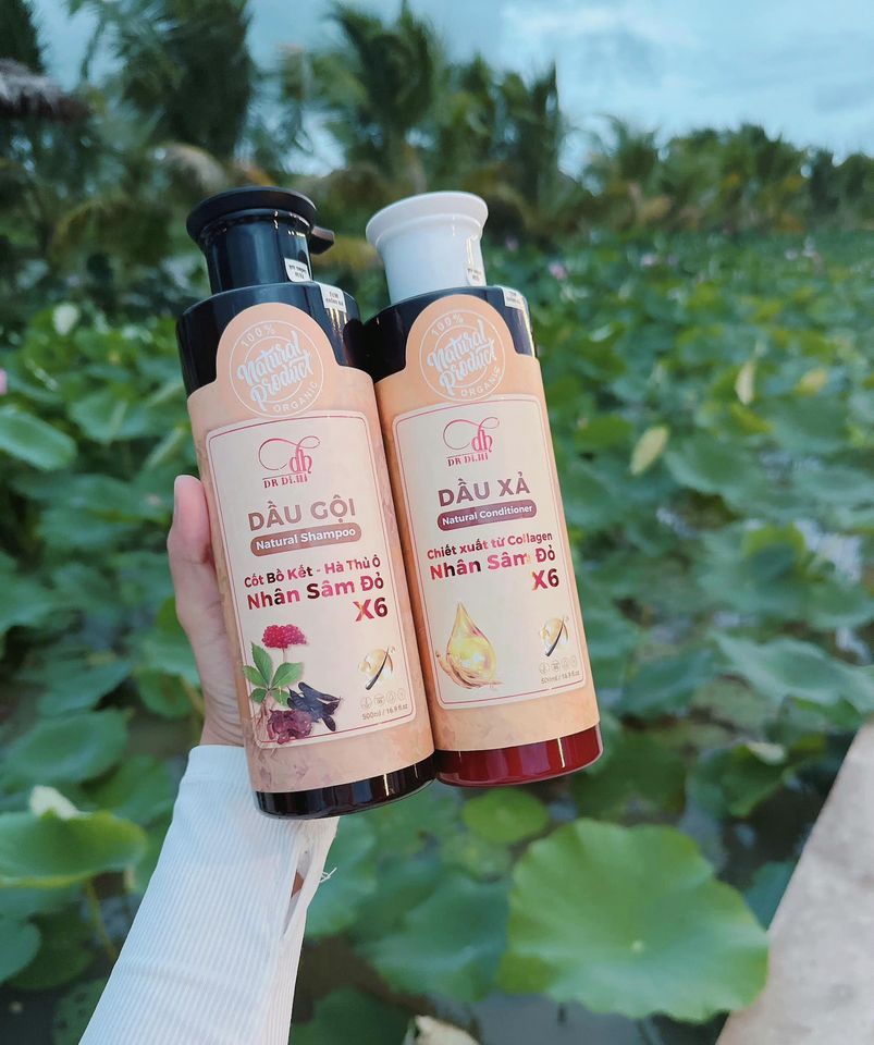 Combo Dầu Gội Xả Nhân Sâm Đỏ X6 Dr Di Hi Combo Dầu Gội Xả Nhân Sâm Đỏ X6 Dr Di Hi