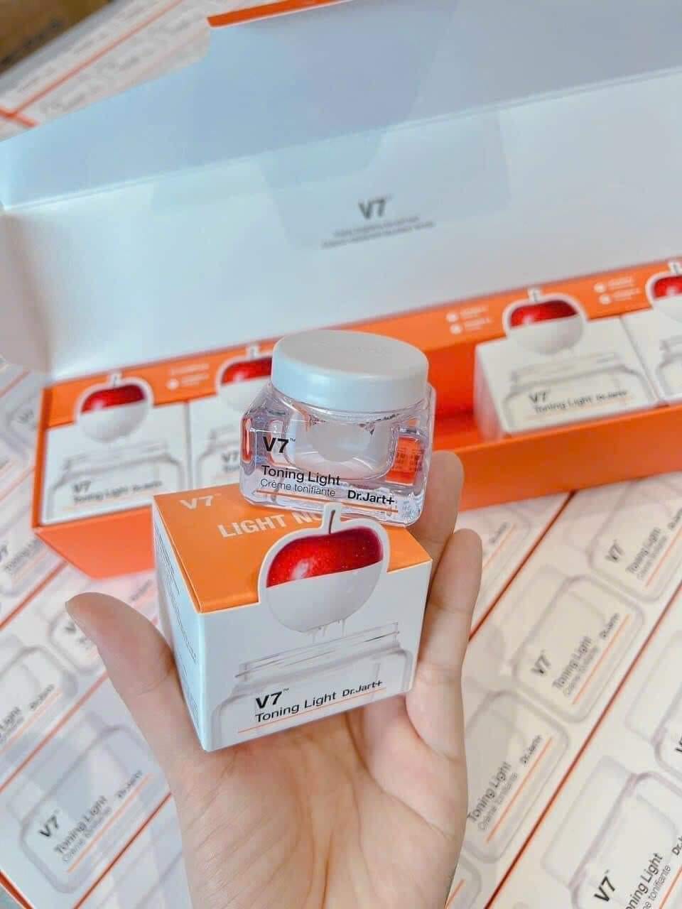 Kem V7 mẫu mới 2023 Hộp giấy Kem V7 mẫu mới 2023 Hộp giấy