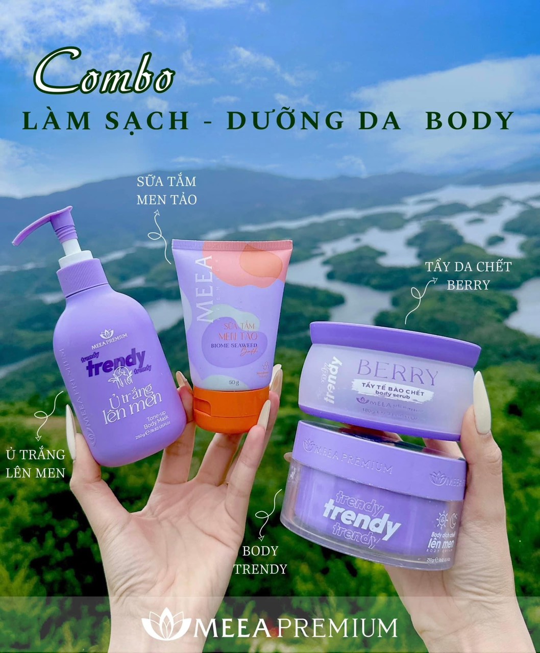 Không thể nào phủ nhận độ HOT của các Combo HỆ SINH THÁI SẢN PHẨM MEEA Không thể nào phủ nhận độ HOT của các Combo HỆ SINH THÁI SẢN PHẨM MEEA