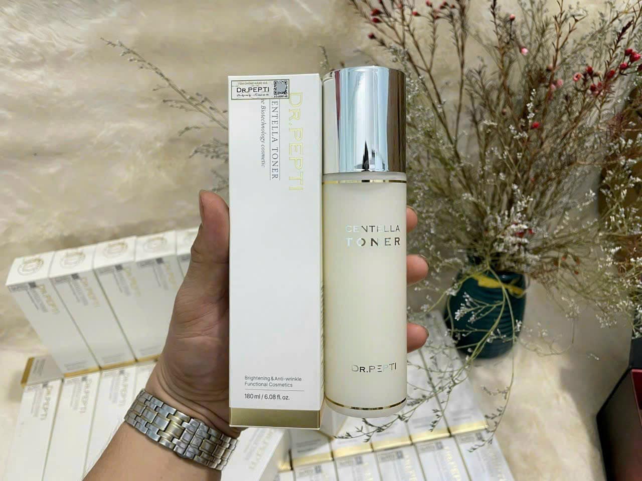 Nước Hoa Hồng Dr.Pepti Centella Toner Hàn Quốc Nước Hoa Hồng Dr.Pepti Centella Toner Hàn Quốc