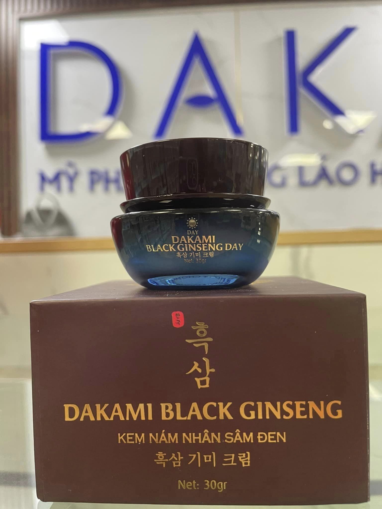 Kem Face Nám Nhân Sâm Đen Dakami Black Ginseng Kem Face Nám Nhân Sâm Đen Dakami Black Ginseng