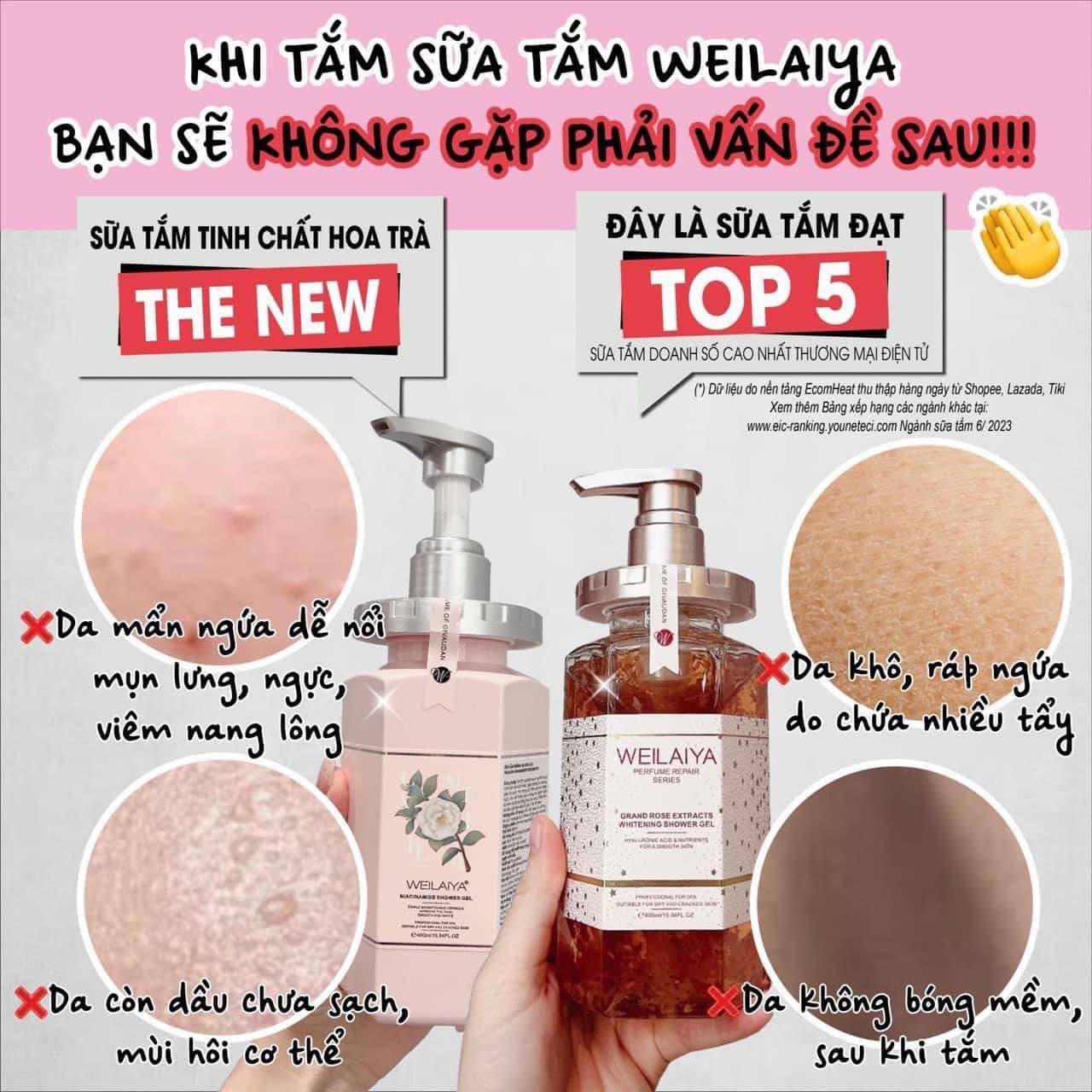 Sữa Tắm Weilaiya Em í đang là best seller mới nhất của dòng Vaseline cao cấp đây ạ Sữa Tắm Weilaiya Em í đang là best seller mới nhất của dòng Vaseline cao cấp đây ạ