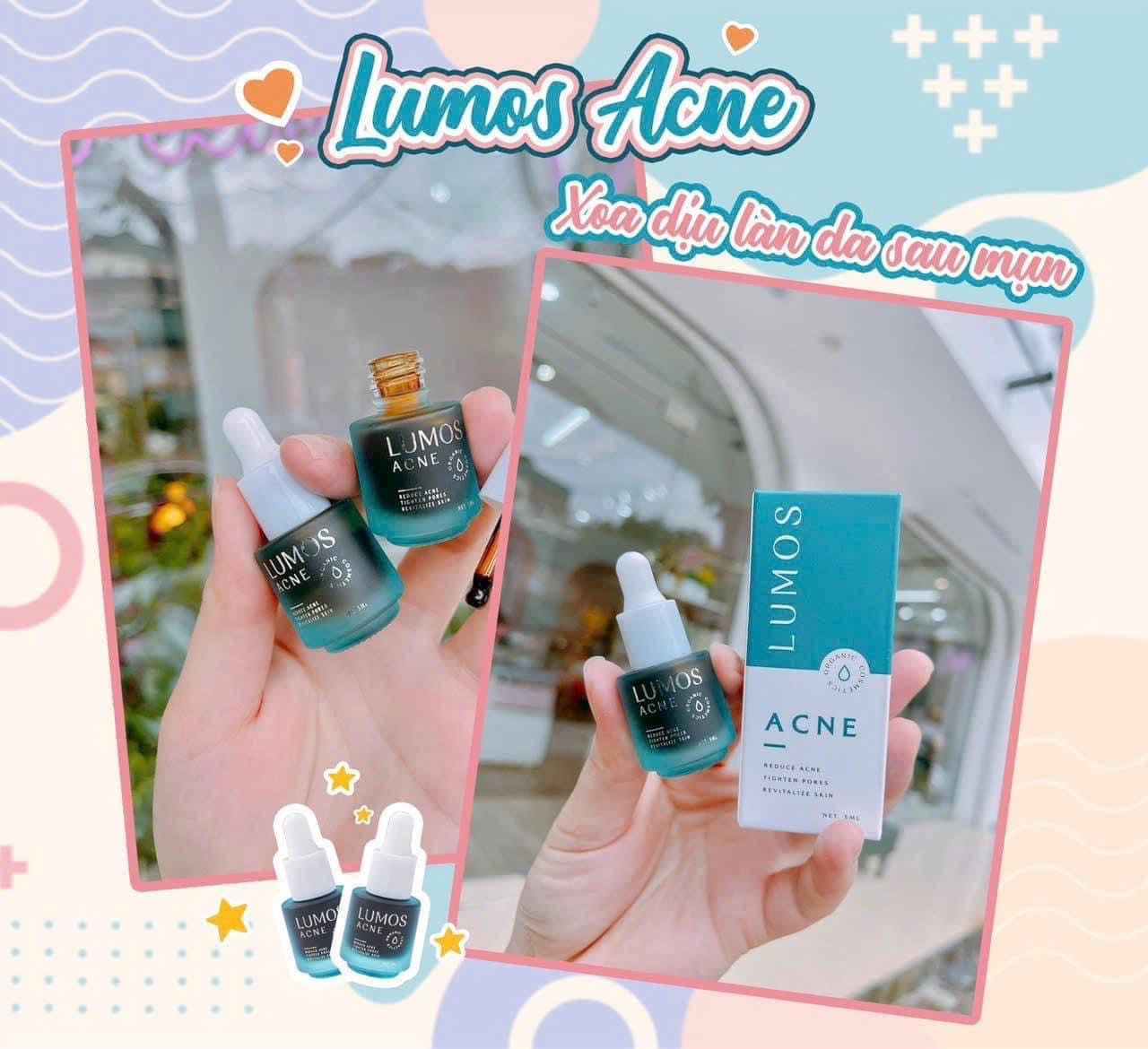 Lumos Acne giúp da tìm lại phiên bản hoàn hảo nhất mụn vết thâm nám da sẹo rỗ Lumos Acne giúp da tìm lại phiên bản hoàn hảo nhất mụn vết thâm nám da sẹo rỗ