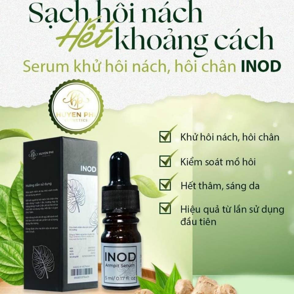 Serum Inod Khử Mùi Hôi Nách Và Hôi Chân Huyền Phi Cosmetics