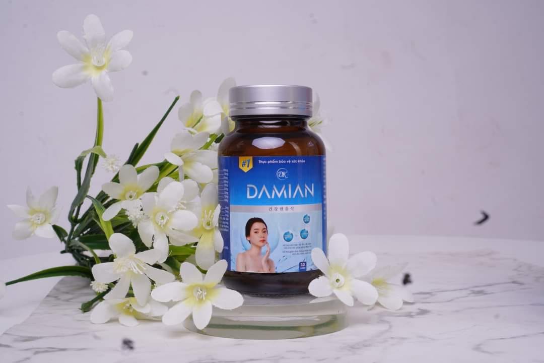 Viên uống trắng da Damian Phương pháp trắng da mờ nám hiệu quả Viên uống trắng da Damian Phương pháp trắng da mờ nám hiệu quả