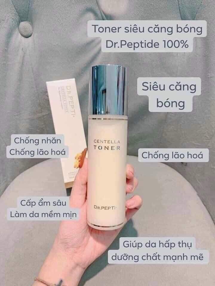 Toner Dr Pepti Nước thần cho làn da của bạn siêu căng bóng Toner Dr Pepti Nước thần cho làn da của bạn siêu căng bóng