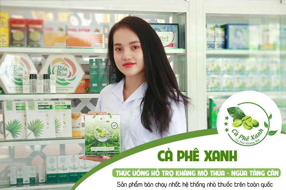 Cà phê xanh - sản phẩm chăm dáng bán chạy nhất hệ thống nhà thuốc