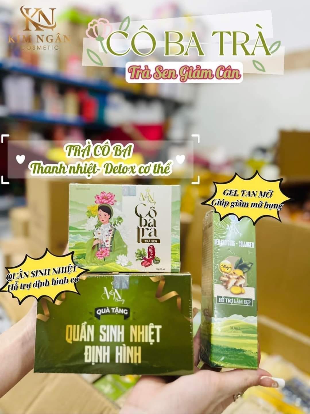 Trà Sen Giảm Mỡ Cô Ba Trà TN Mỹ Phẩm Đông Anh