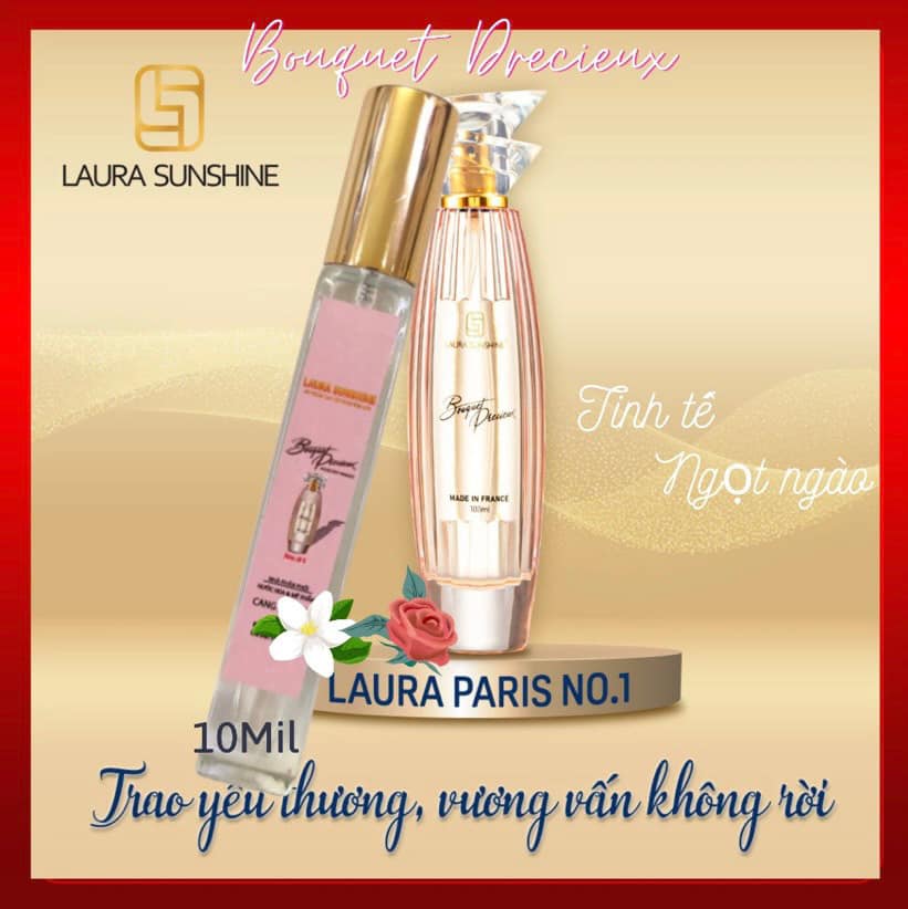 Nước Hoa Nữ Laura Sunshine Bouquet Precieux 100ml Nước Hoa Nữ Laura Sunshine Bouquet Precieux 100ml