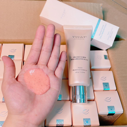 Muối Tẩy Tế Bào Chết Da Đầu Muối Biển Vijully Muối Tẩy Tế Bào Chết Da Đầu Muối Biển Vijully