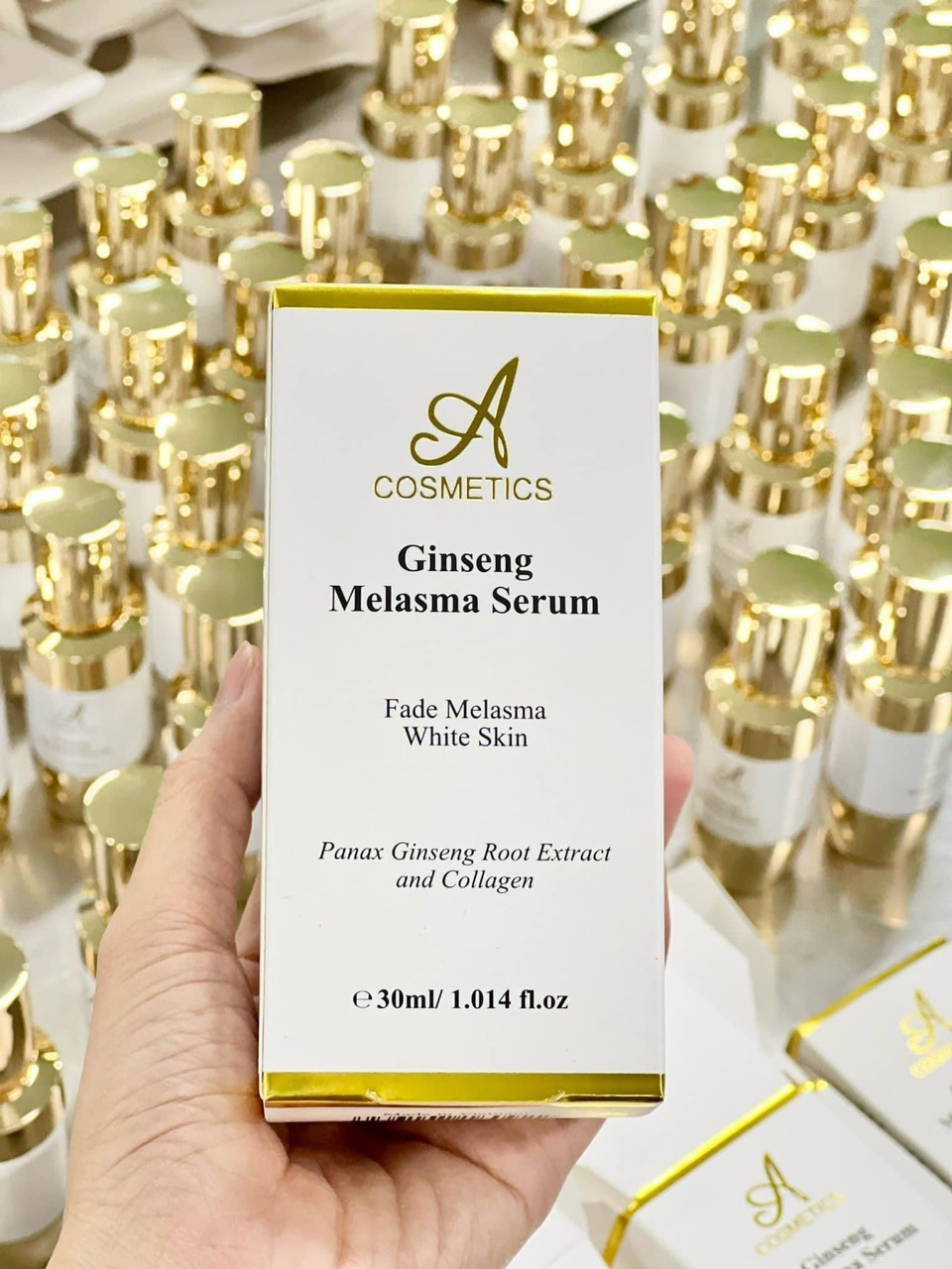 Đầu tháng 12 ACosmetics chính thức ra mắt mẫu Serum cực hot trong bộ Face Nám Đầu tháng 12 ACosmetics chính thức ra mắt mẫu Serum cực hot trong bộ Face Nám