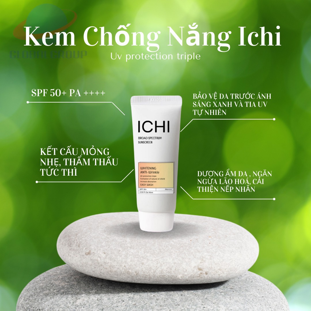 5 Lý do bạn nên sử dụng kem chống nắng Ichi 5 Lý do bạn nên sử dụng kem chống nắng Ichi