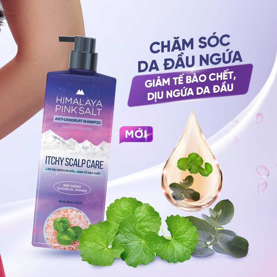 Dầu Gội Sạch Gàu Muối Hồng Himalaya Soft Silky Hàn Quốc Dầu Gội Sạch Gàu Muối Hồng Himalaya Soft Silky Hàn Quốc