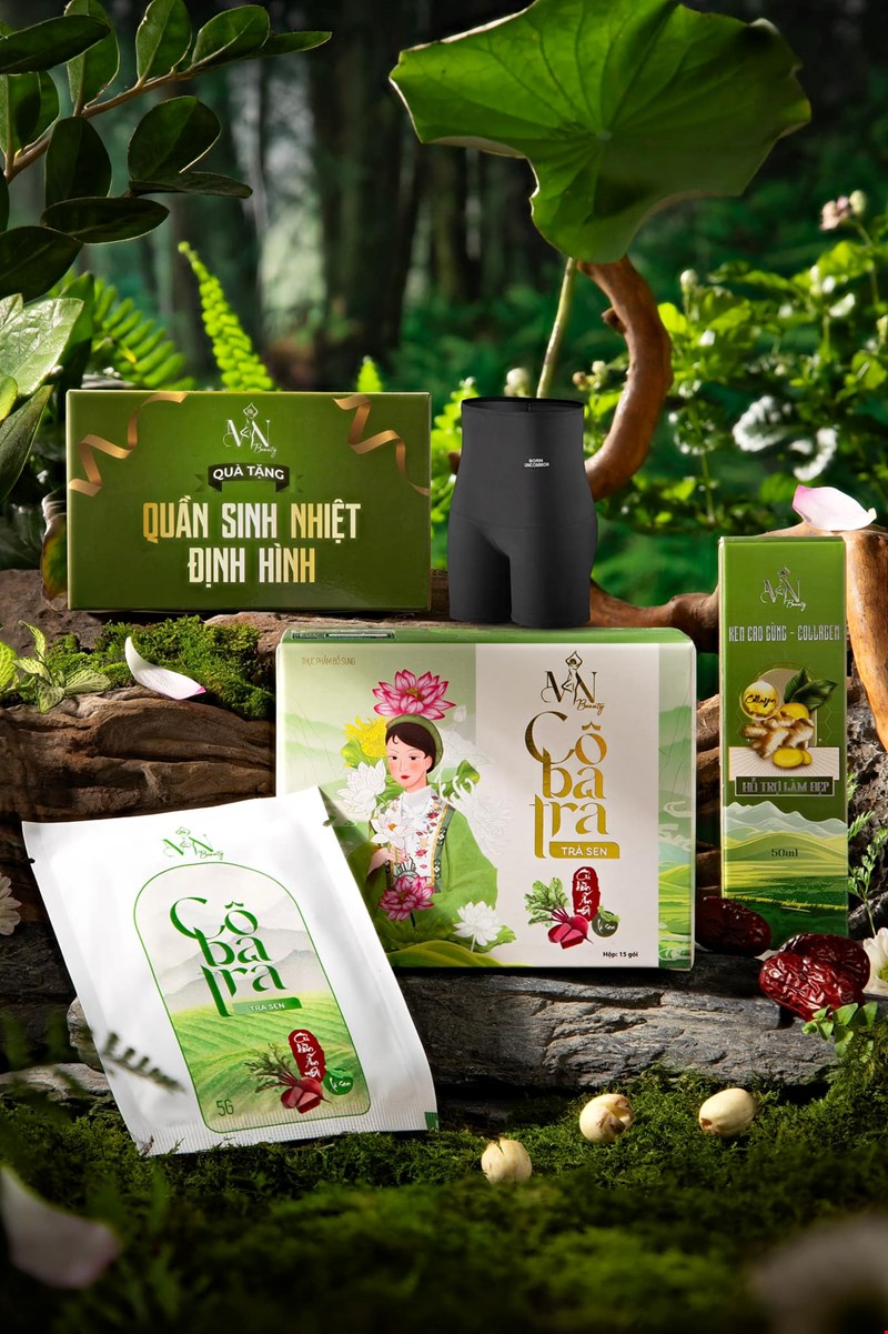 Cô Ba Trà hỗ trợ giảm cân làm đẹp tự nhiên Cô Ba Trà hỗ trợ giảm cân làm đẹp tự nhiên