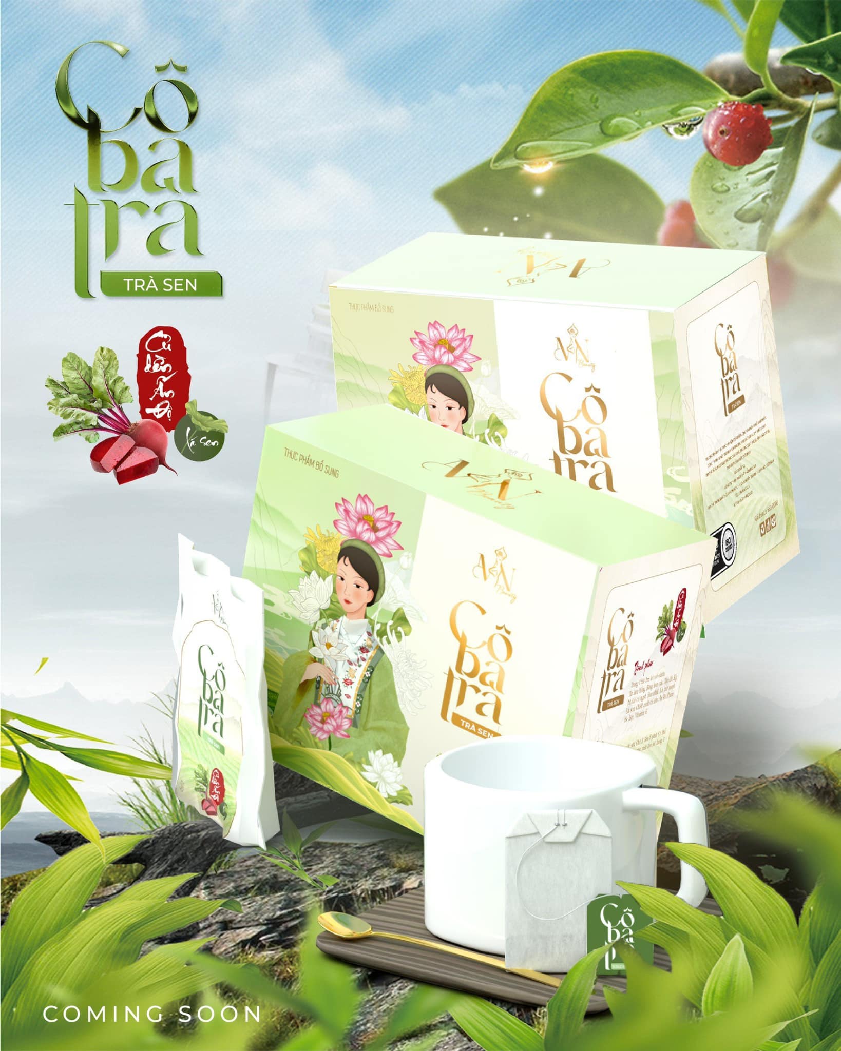 Cô Ba Trà không chỉ là một sản phẩm giảm cân mà còn là một thức uống tốt cho sức khỏe và làm đẹp da