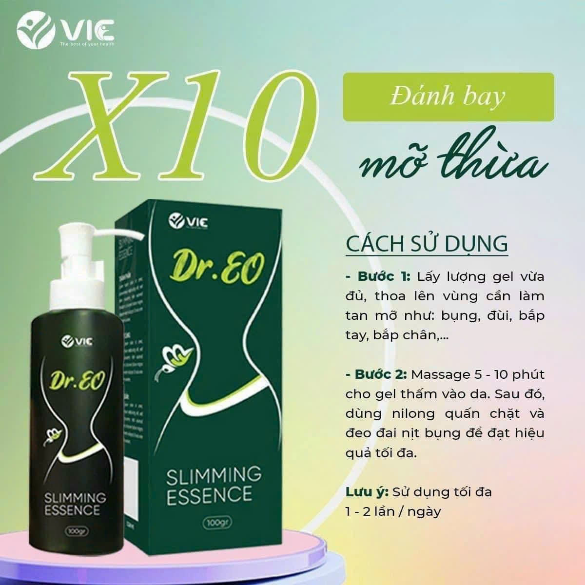 Tinh Chất Tách Mỡ Nọc Ong Dr EO Slimming Essence VIC Organic Tinh Chất Tách Mỡ Nọc Ong Dr EO Slimming Essence VIC Organic
