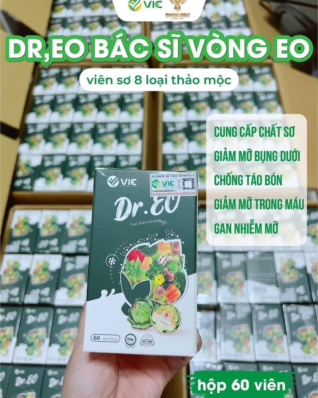 Viên Uống Thảo Dược Giảm Mỡ Bụng Dr EO VIC Organic Viên Uống Thảo Dược Giảm Mỡ Bụng Dr EO VIC Organic